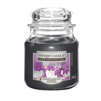 YANKEE CANDLE Home Inspiration Średnia świeca w słoiku MIDNIGHT MAGNOLIA 340g