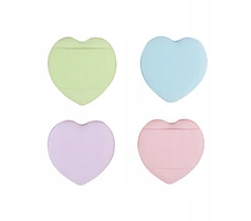 DONEGAL Sweet Hearts gąbka do makijażu blending mini 4356 4szt