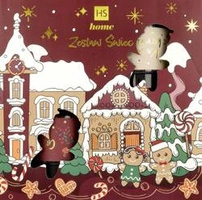 HISKIN zestaw świec sojowych 4x100ml Red Set bordowy 