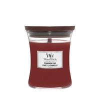 WOODWICK PlusWick średnia świeca w słoiku CINNAMON CHAI 275g
