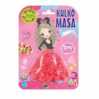 ESTETICA Sprytne Dzieciaki Magic Putty Balls kulko masa Spódnica pomarańczowa
