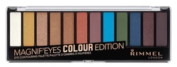 RIMMEL MagnifEyes paletka cieni do powiek 004 Colour 14,16g