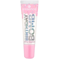 ESSENCE Juicy Bomb Shiny Lipgloss błyszczyk do ust BIRTHDAY 01 Cake My Day! 10ml 