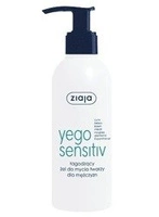 ZIAJA Yego Sensitiv łagodzący żel do mycia twarzy dla mężczyzn 200ml