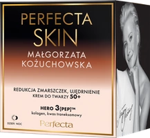 DAX Perfecta Skin Małgorzata Kożuchowska krem do twarzy 50+ Redukcja zmarszczek 50ml