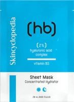 SKINCYCLOPEDIA maska do twarzy w płachcie HIALURON i Vitamina B5 20ml