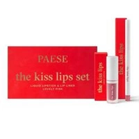 PAESE The Kiss Lips zestaw konturówka i pomadka w płynie 03 Lovely Pink