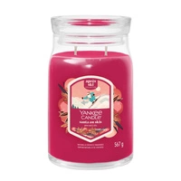 YANKEE CANDLE Signature Duża świeca w słoiku SANTA ON SKIS 567g