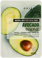 ORJENA Natural Moisture Mask Sheet maska w płacie odżywczo odmładzająca Avocado