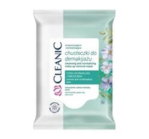 CLEANIC chusteczki do demakijażu cera normalna i mieszana 10szt