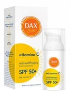 DAX Sun krem do twarzy ochronny, roświetlający z Witaminą C SPF50+ 30ml