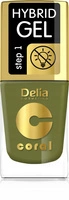 DELIA Coral Hybrid Gel hybrydowy lakier do paznokci 124 11ml