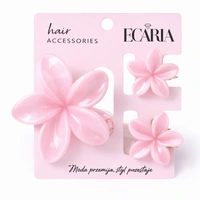 ECARLA zestaw spinek-klamer do włosów Kwiat XL +2 mini Pastele SP443