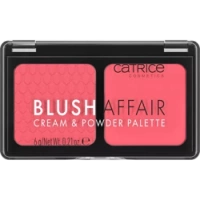 CATRICE Blush Affair róż do policzków paletka w pudrze i kremie 010 Stunning Strawberry 6g
