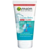 GARNIER Czysta Skóra 3w1 żel myjący peeling maseczka 150ml