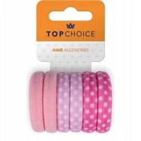 TOP CHOICE gumka do włosów 6szt