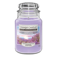 YANKEE CANDLE Home Inspiration Duża świeca w słoiku LAVENDER BEACH 538g