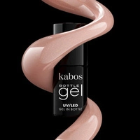 KABOS Gel In Bottle 2w1 żel budujący w butelce UV/LED Shiny Peach 8ml