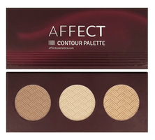 AFFECT Contour Palette paleta do konturowania H-0004 D-0007 G0007 3x6g