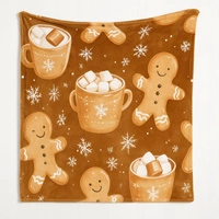 ECARLA koc mięciutki, Flannel 150x200cm PIERNICZKI KOC21