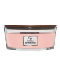 WOODWICK Core Hearthwick świeca w słoiku elipsa Pressed Blooms & Patchouli 453g 