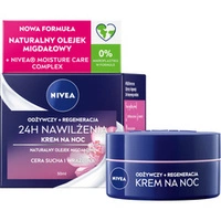 NIVEA 24H Nawilżenia regenerujący krem noc cera sucha i wrażliwa 50ml