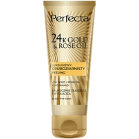 DAX Perfecta 24k Gold & Rose Oil peeling do twarzy gruboziarnisty 75g