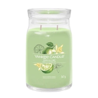 YANKEE CANDLE Signature Duża świeca w słoiku VANILLA LIME 567g
