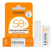 LIRENE Care Protective Lipstick pomadka ochronna Almond Oil SPF50 4,6g