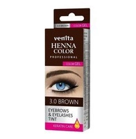 VENITA Henna Color Gel żelowa do brwi i rzęs 3.0 Brown