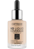 CATRICE HD Liquid Coverage matujący podkład do twarzy 010 Light Beige 30ml