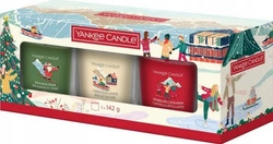 YANKEE CANDLE Apres Ski zestaw świec w kieliszkach 3x142g