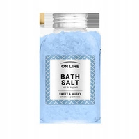 ON LINE Bath Salt sól do kąpieli Sweet & Musky Blue 600g  TERMIN 27-03-2025