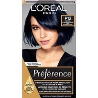 LOREAL Preference farba do włosów P12 Seoul Intensywna Granatowa Czerń