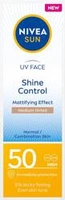 NIVEA Sun UV Face Shine Control matujący krem  z pigmentem SPF50 50ml 