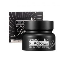 FARMSTAY Black Snail krem do twarzy ze śluzem ślimaka All In One 100ml