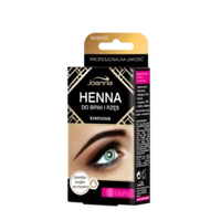 JOANNA Henna kremowa do brwi i rzęs 1.0 Czarny 15ml