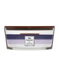 WOODWICK Hearthwick Trilogy świeca w słoiku elipsa EVENING LUXE 453g 