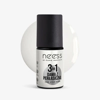 NEESS One Step Mani lakier hybrydowy 3w1 Dama z Perłasiczką 4ml