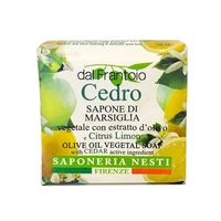 NESTI DANTE Dal Frantoio marsylkie mydło w kostce Cedr Linonka 100g