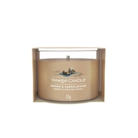 YANKEE CANDLE Signature Mini świeca w słoiku AMBER & SANDALWOOD 37g