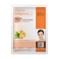 DERMAL Collagen Essence Mask maska do twarzy w płacie Apricot 23g