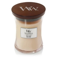 WOODWICK Pluswick Średnia świeca w słoiku WHITE HONEY 275g