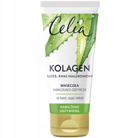 CELIA Kolagen maseczka do twarzy nawilżająco-odżywcza Aloes 60ml