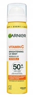 GARNIER Vitamin C rozświetlająca mgiełka ochronna UV na makijaż z SPF50+ i witaminą C 75ml