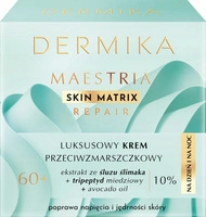 DERMIKA Maestria krem do twarzy przeciwzmarszczkowy na dzień i noc 60+ 50ml