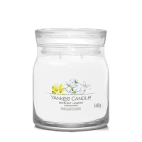 YANKEE CANDLE Signature Średnia świeca w słoiku MIDNIGHT JASMINE 368g