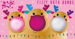 ESTETICA Chlapu Chlap Fizzy Bath Bombs kule do kapieli Renifery 3x50g