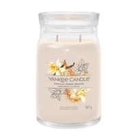 YANKEE CANDLE Signature Duża świeca w słoiku VANILLA CREME BRULEE 567g