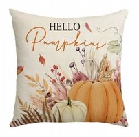 ECARLA Jesień poszewka na poduszkę 45x45cm Hello Pumpkin POD192